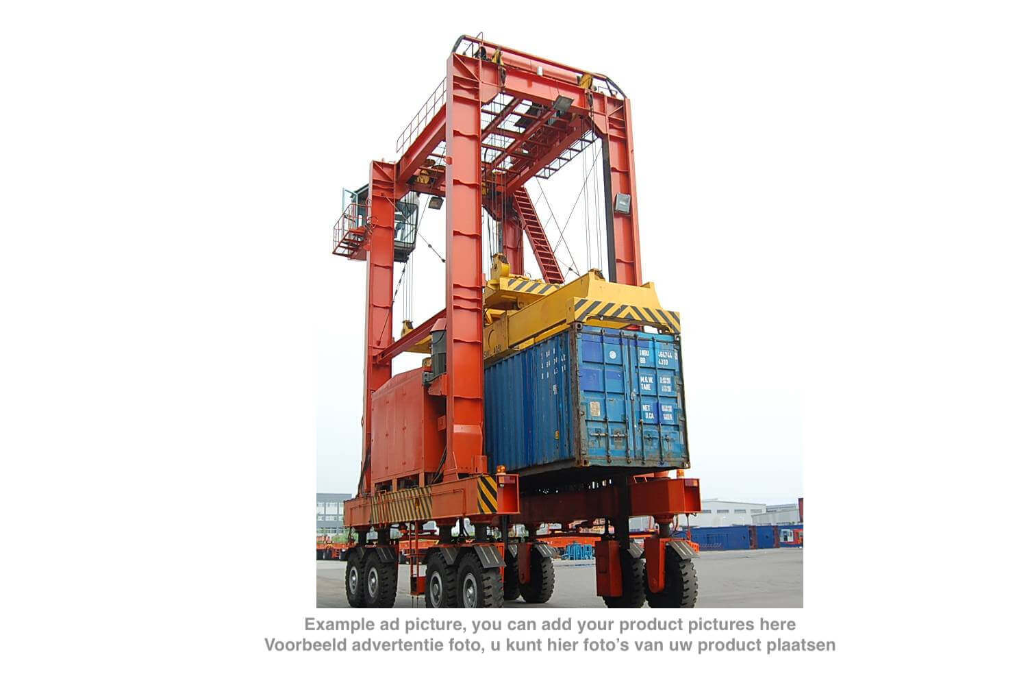 Kalmar Straddle Carrier (example ad) 