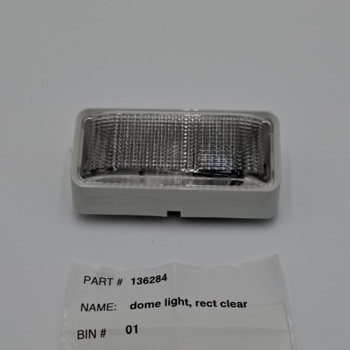 Capacity Dome Light - Rectangular and Clear (136284) - foto 1