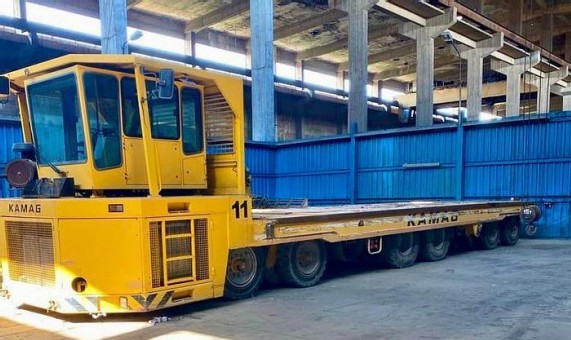 KAMAG 150T Transporter – Port & Yard Use