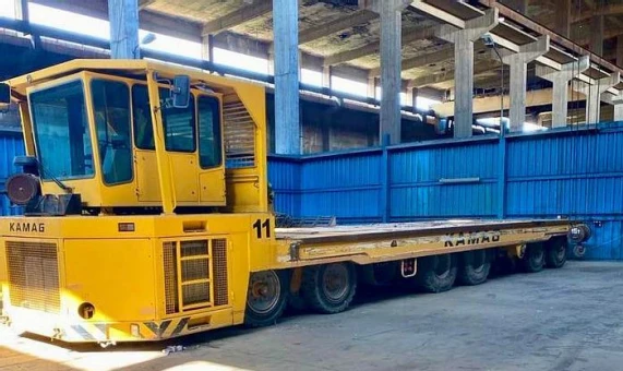 KAMAG 150T Transporter – Port & Yard Use