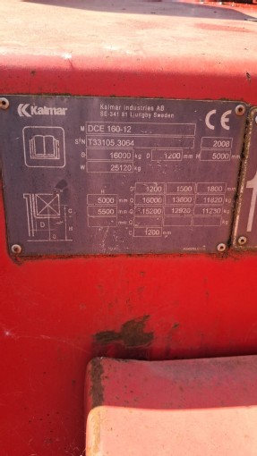 Kalmar DCE 160-12 Empty Container Handler - foto 1