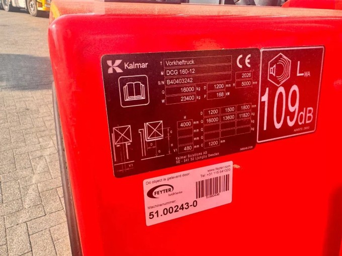 Kalmar DCG160-12 Empty Container Handler - foto 5