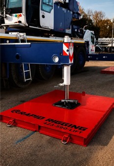 Steel Crane Mats for Port and Industrial Applications