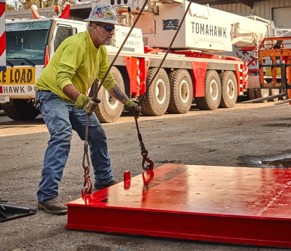 Steel Crane Mats for Port and Industrial Applications - foto 3