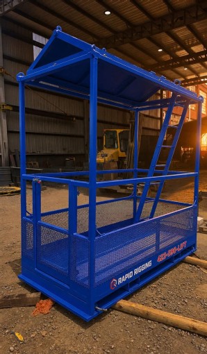 Crane Man Baskets for Port Crane Maintenance, OSHA - foto 2