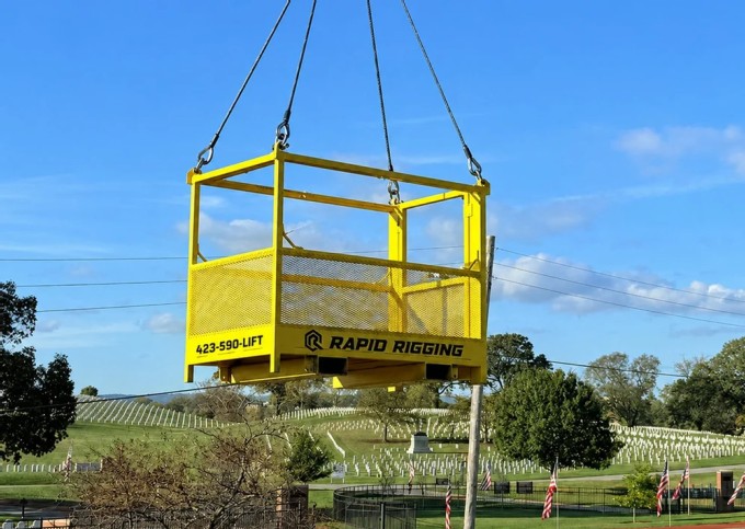 Crane Man Baskets for Port Crane Maintenance, OSHA - foto 3