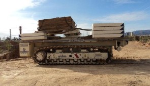 Biurrarena TR15 150T Rough Terrain Crawler Transporter