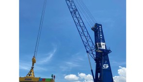 Gottwald HMK260E Mobile Harbour Crane