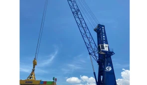 Gottwald HMK260E Mobile Harbour Crane