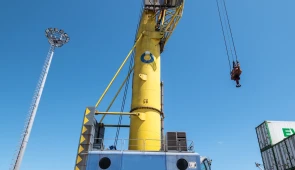 Liebherr LHM 500 Mobile Harbour Crane